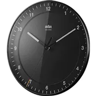 Braun BC 17 B-DCF radio wall clock black