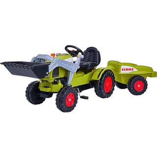 BIG Pedaltraktor m. Trailer Claas Celtis