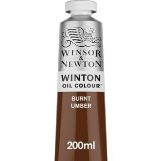 WINSOR Winton oil 200ml burnt umber 076