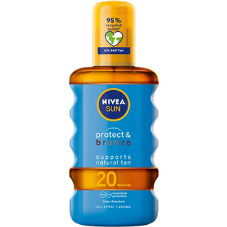 NIVEA Protect & Bronze Oil SPF 20 200 ml