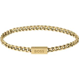 Boss Gold IP Bracelet - 19cm