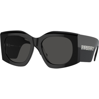 Burberry BE4388U MADELINE 300187 55 Solbriller Kvinder Black - Black - 55mm