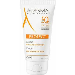 A-Derma Protect Cream Beskyttelsescreme til normal og tør hud SPF 50+ 40 ml - 40 ml