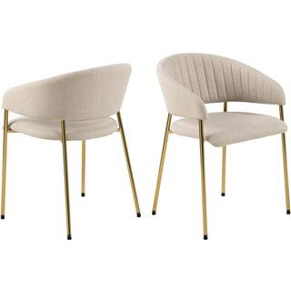 Ann spisebordstol - Beige