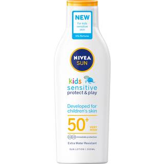 NIVEA SUN Kids Sensitive Protect Sun Lotion SPF50+ 200 ml