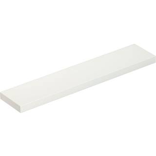 Scanbad Luna svævehylde 70x15x3 cm - hvid mat