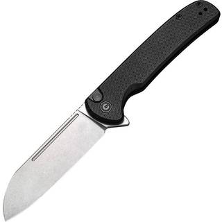 Chevalier foldekniv, black G10