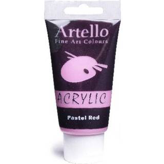 Artello Acrylic, 75 ml, Pastel Red [Levering: 1-2 dage]