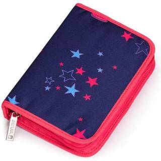 JEVA Penalhus One Zip Pink Starry - Lilla