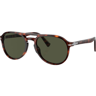Persol Unisex PO3235S EL PROFESOR SERGIO 24/31 Solbriller Acetat Skildpadde Grøn Pilot Normal