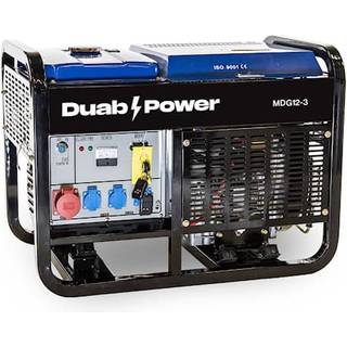 Duab-Power Generator MDG12-3 3-faset Diesel Fjernstart