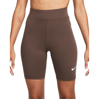 Shorts Nike Sportswear Classics Women&#39;s High-Waisted 8&#34; Biker Shorts Baroque Brown/ Sail S - Sail - S
