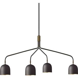 GUBI Howard Lysekrone 4 Arm Lang Gunmetal