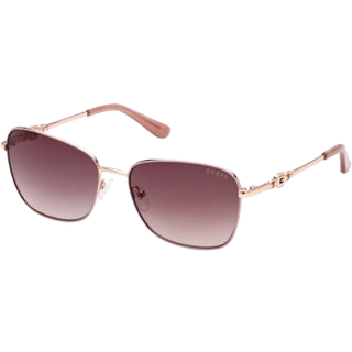 Guess Kvinde GU7884 74F Solbriller Metal Rosa Brun Sommerfugl Normal Skygge