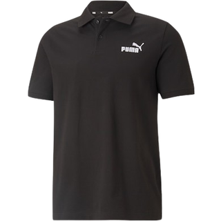 PUMA Herren Polo-Shirt schwarz Baumwolle & Mix unifarben