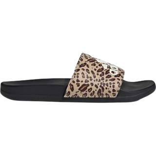 Adilette Comfort badesandaler - Core Black / Off White / Magic Beige - 44 1/2