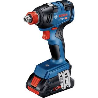 Bosch batteridrevet værktøjssæt: GDX 18V-200 + GSR 18V-55 + 2 x 4,0 Ah + GAL 18V-40, 06019J2207