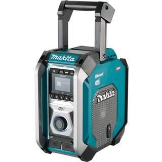 Makita 18v bluetooth radio dab+ med subwoofer mr007gz kan også køre på 12v og 40v