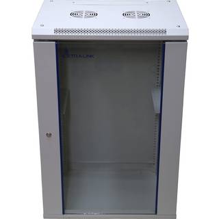 Extralink Rackmount cabinet 15U 600x600 Gray wall mounted