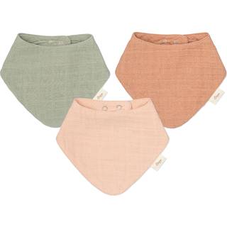 Crane Baby Soft Muslin Baby Bib Set Justerbar og absorberende bandana -stil hagesm?k til drenge og piger steg 3 stykke 18,5 x 9