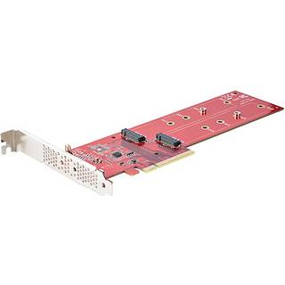 STARTECH PCIE M.2 ADAPTER - PCIE X8X16 TO DUAL NVME M.2 SSD CPNT