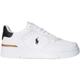 Polo Ralph Lauren Herren Sneaker weiß Glattleder