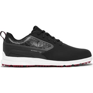 FootJoy Superlites XP (2022) Vandtætte Herre Golfsko Uden Spikes - Black/White/Red - Str. 40 Normal
