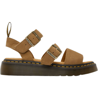 Dr. Martens Dr. Martens Cream Gryphon Quad Pisa Leather Sandals