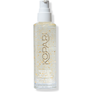 Kopari Golden Aura Kropsolie med 24k guld og hyaluronsyre - Fugtgivende formel til gl?dende hud 3,3 oz