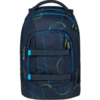 Satch Skoletaske Pack Blue Tech - Blå