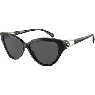 Emporio Armani EA4192 501787 57 Solbriller Kvinder Black - Glossy Black - 57mm