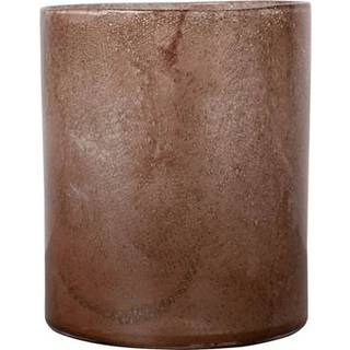 Byon Calore Lysestage / Vase L - Fyrfadsstager Glas Rustrød - 806-003r