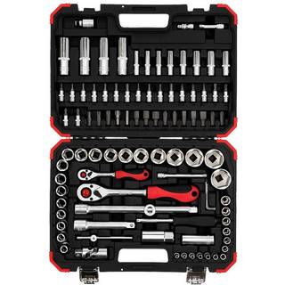 Gedore R46003094 topnøglesæt 1/4+1/2" - 94 dele
