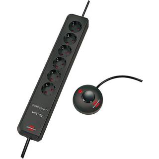 BRENNENSTUHL Steckdosenleiste ECO-Line  6fach 2m anthrazit