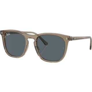 Ray - Ban Unisex RB2210 6765R5 Solbriller Acetat Brun Blå Firkantet Normal Antiblænding