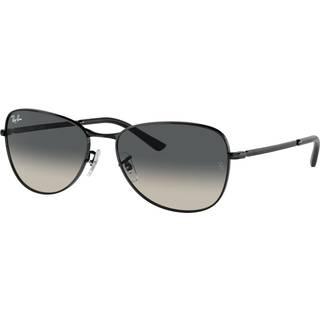 Ray - Ban Unisex RB3733 002/71 Solbriller Metal Sort Grå Pilot Normal Skygge
