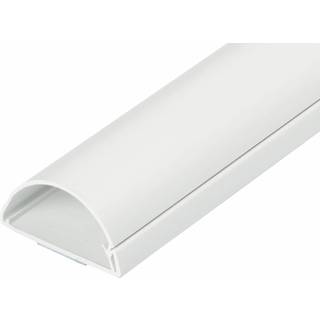D-LINE D-profil Kabeldæksel 50x25mm 1x1m Hvid