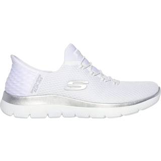 Skechers Skechers White Womens Slip In Summits Dazzling Haze Trainers
