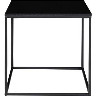 Vita Hjørnebord - Sort ramme og sort bordplade 45x45x45 cm