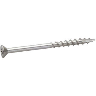 FAST terrasseskrue, rustfri A4, 4,8 x 90 mm - 100 stk.