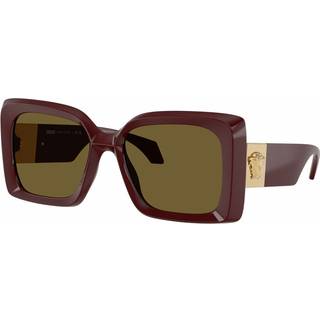 Versace Kvinde VE4467U 546473 Solbriller Nylon Rød Grå Geometrisk Normal - Rød