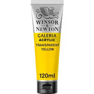 Winsor & Newton Galeria akrylfarve 120 ml Transparent Yellow 653