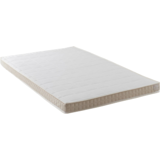 SONECA Madras med pocketfjedre medium 120x200 cm - Hvid