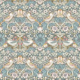 Clarke & Clarke Wallpaper Strawberry Thief X Clarke & Clarke W0171/05