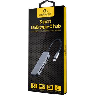 Gembird Cablexpert card reader - USB-C 3.1 Gen 1