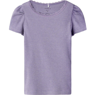 Name It Heirloom Lilac Melange Top
