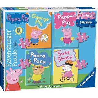 Ravensburger Mit første puslespil 2, 3, 4 og 5 brikker - Peppa Gris