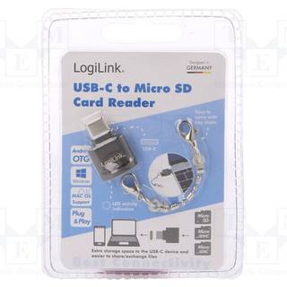 LOGILINK Card Reader Usb 2.0 Grey