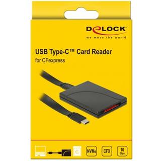 DeLOCK USB Type-C Card Reader for CFexpress Memory Cards