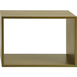 Muuto Stacked Storage System Reol 2.0 Åben Brown Green Large